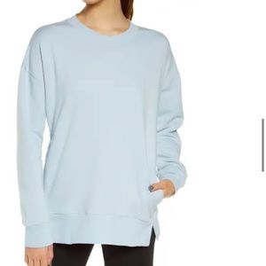 Zella amazing crewneck sweatshirt celestial blue L